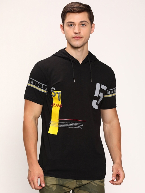 

V2 Value & Variety Men Black T-shirts