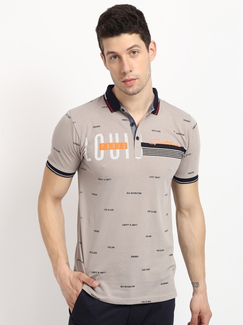 

V2 Value & Variety Men Green Printed Polo Collar Pockets T-shirt