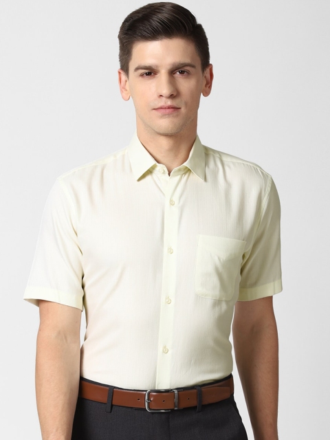 

Peter England Men Cream-Coloured Opaque Formal Shirt