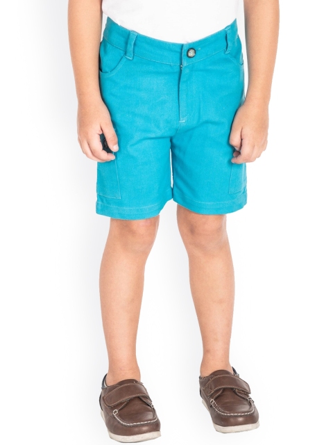 

Cherry Crumble Boys Blue Regular Shorts