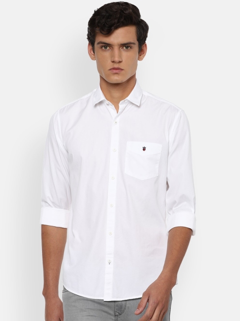 

Louis Philippe Sport Men White Slim Fit Opaque Casual Shirt