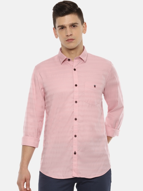 

Louis Philippe Sport Men Pink Slim Fit Opaque Casual Shirt
