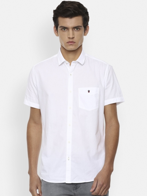 

Louis Philippe Sport Men White Slim Fit Opaque Casual Shirt