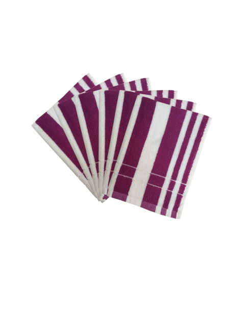 

Lushomes Pack of 6 Magenta 450 GSM Hand Towels