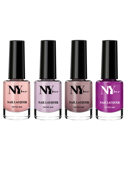 

NY Bae Set of 4 Nail Polish, Multi