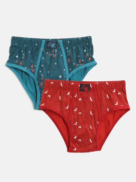 

Jockey Boys Pack of 2 Assorted Pure Cotton Basic Briefs MB01-0205-ASSTD