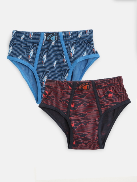 

Jockey Boys Pack of 2 Assorted Pure Cotton Basic Briefs MB01-0205-ASSTD