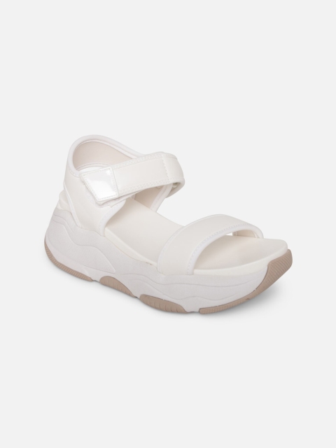 

ALDO White Platform Heels