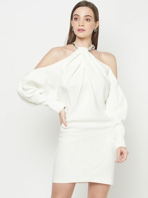 

iki chic White Sheath Dress