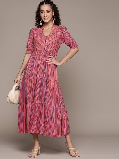 

Ritu Kumar Pink Midi Dress