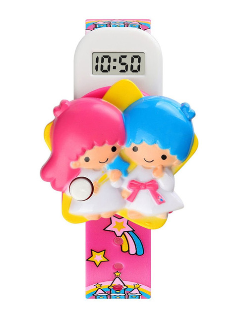 

Skmei Unisex Kids Pink Printed Dial & Pink Straps Digital Watch Skmei_1749_RoseRed