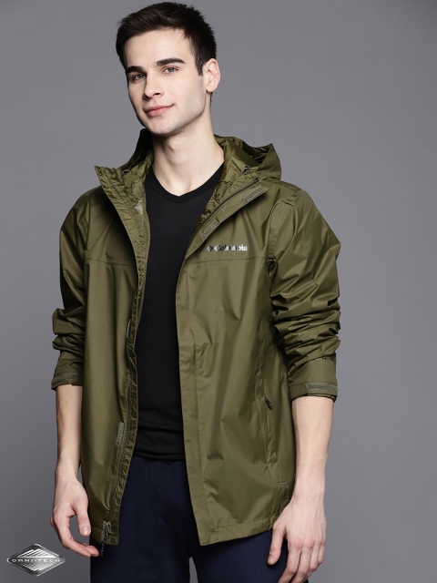 

Columbia Men Olive Green Watertight II Rain Jacket