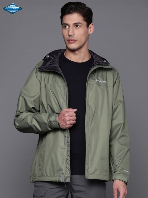 

Columbia Men Olive Green Watertight II Rain Jacket