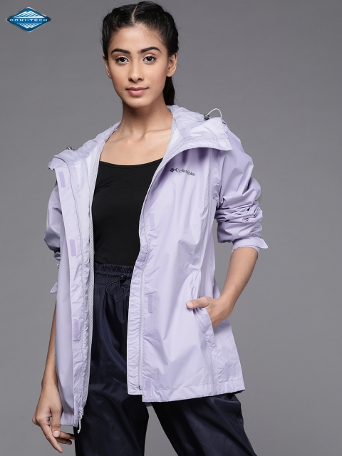 

Columbia Women Purple Arcadia II Rain Jacket