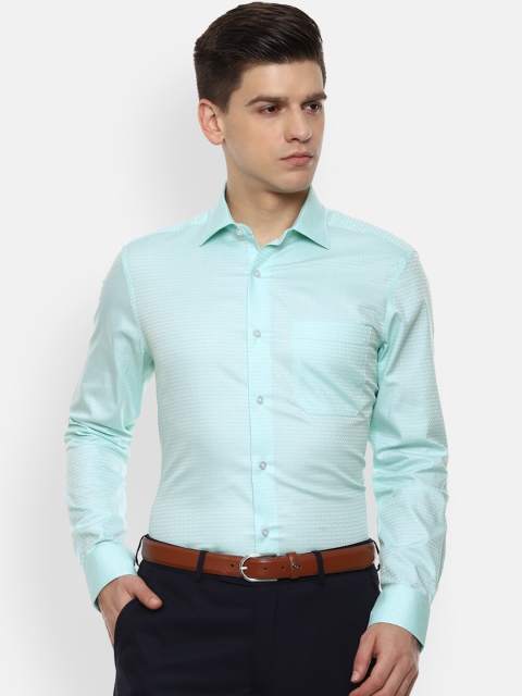 

Louis Philippe Gods & Kings Men Blue Opaque Formal Shirt