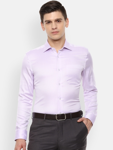 

Louis Philippe Gods & Kings Men Purple Opaque Formal Shirt