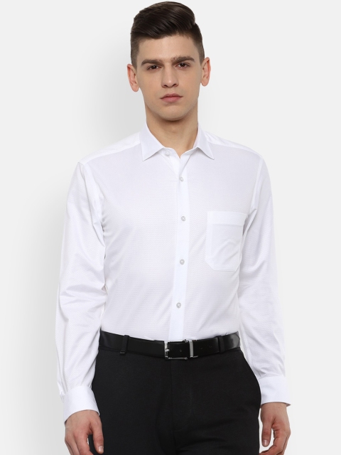

Louis Philippe Men White Slim Fit Opaque Formal Shirt
