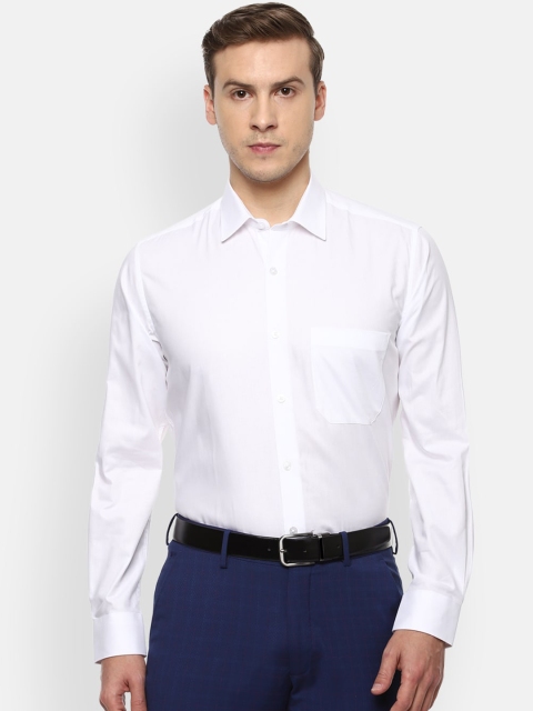 

Louis Philippe Men White Slim Fit Opaque Formal Shirt