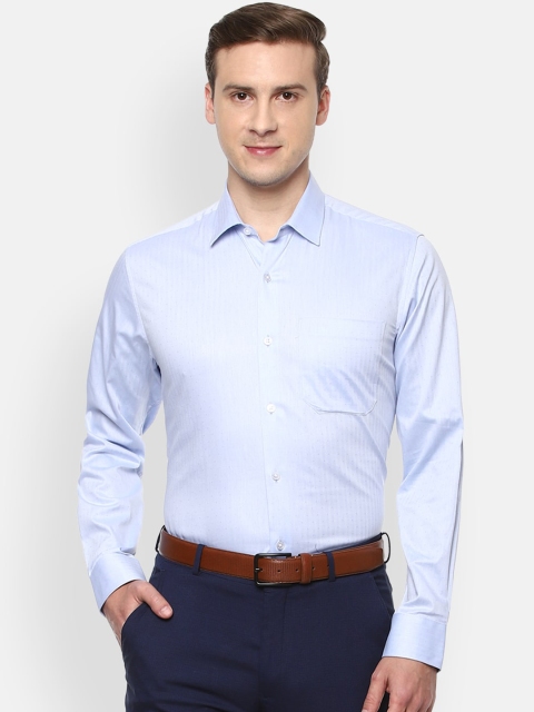 

Louis Philippe Men Blue Slim Fit Opaque Formal Shirt