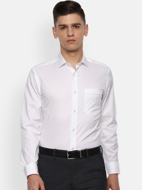 

Louis Philippe Men White Slim Fit Opaque Formal Shirt