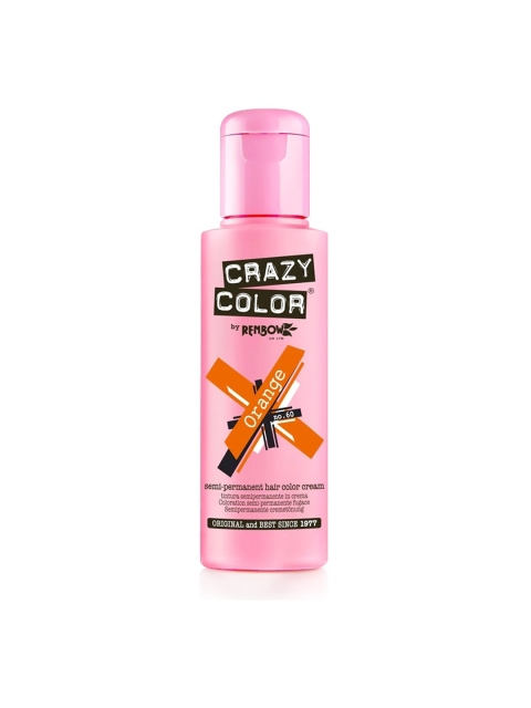 

CRAZY COLOR Semi-Permanent Hair Colour Cream 100ml - Orange 60