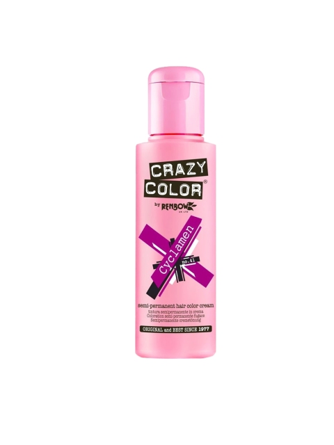 

CRAZY COLOR Hair Colour Cyclamen-41 - 100ml, Red