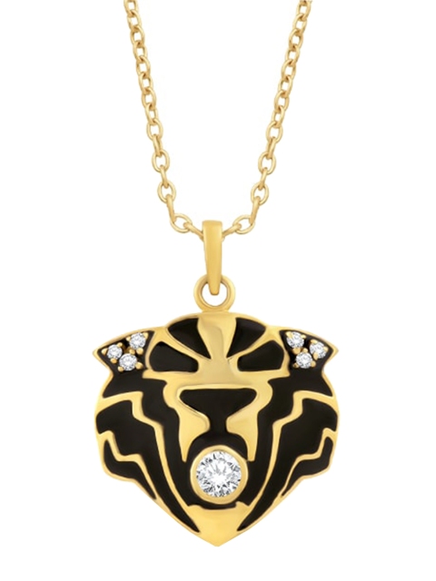 

Onaifa Women Golden Tiger Pendant, Gold