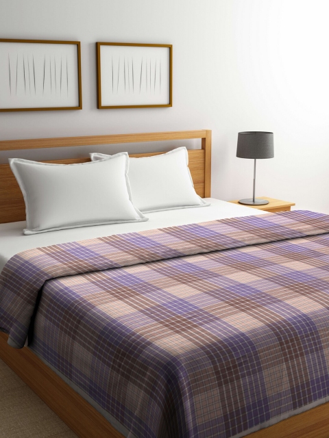 

Raymond Home Purple 235 GSM Woolen Mild Winter Double Blanket