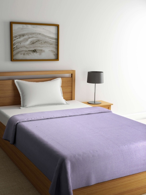 

Raymond Home Purple Mild Winter 300 GSM Single Bed Blanket