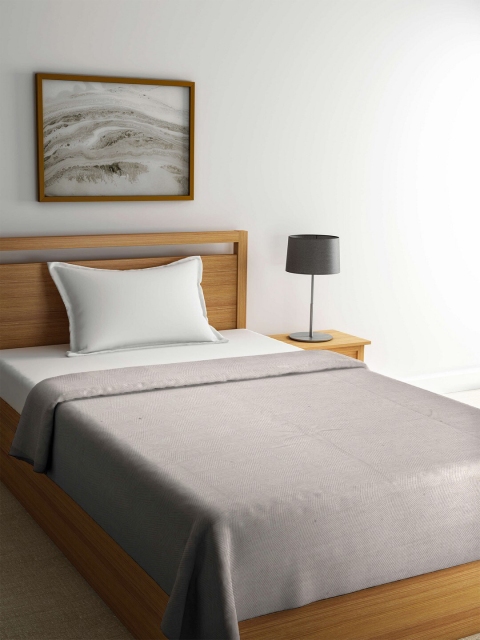 

Raymond Home Grey Mild Winter 287 GSM Single Bed Blanket