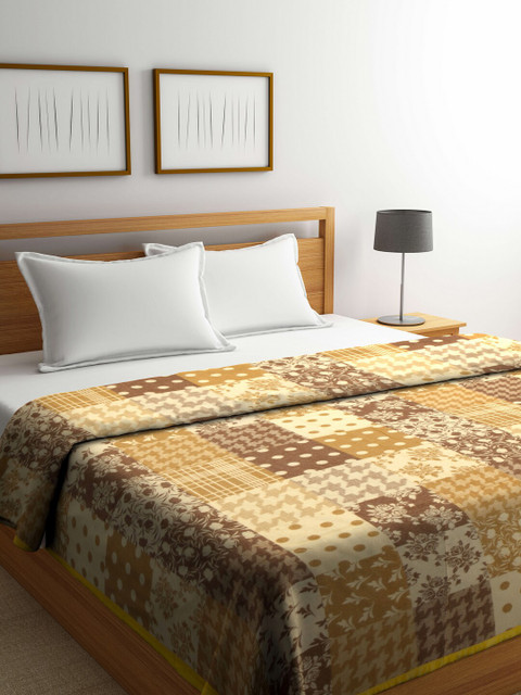 

Raymond Home Multicoloured Floral Mild Winter Wool 300 GSM Double Bed Blanket, Multi