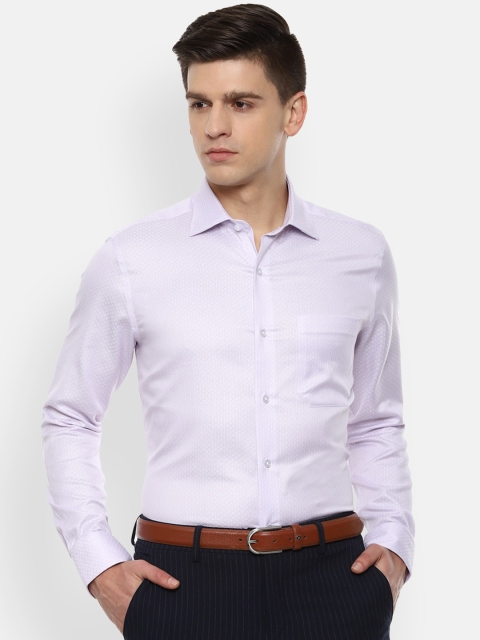 

Louis Philippe Gods & Kings Men Purple Opaque Formal Shirt