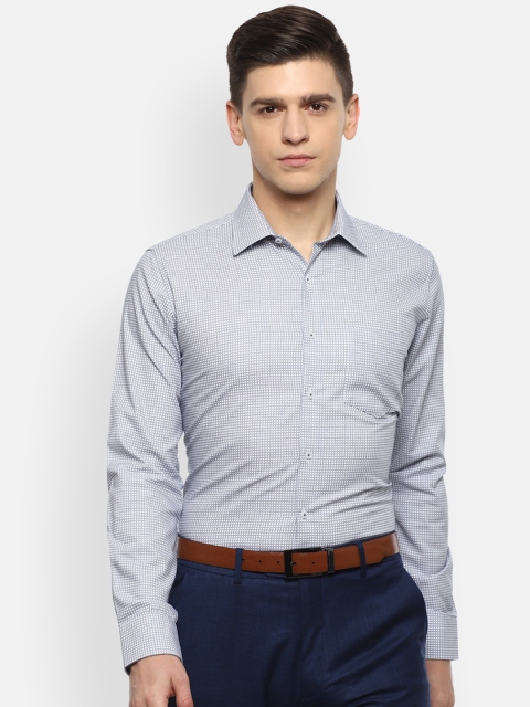 

Van Heusen Men White Slim Fit Opaque Formal Shirt
