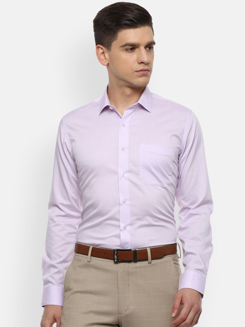 

Van Heusen Men Purple Slim Fit Opaque Formal Shirt