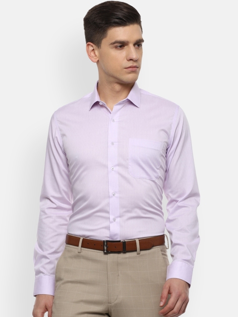 

Van Heusen Men Purple Slim Fit Opaque Formal Shirt