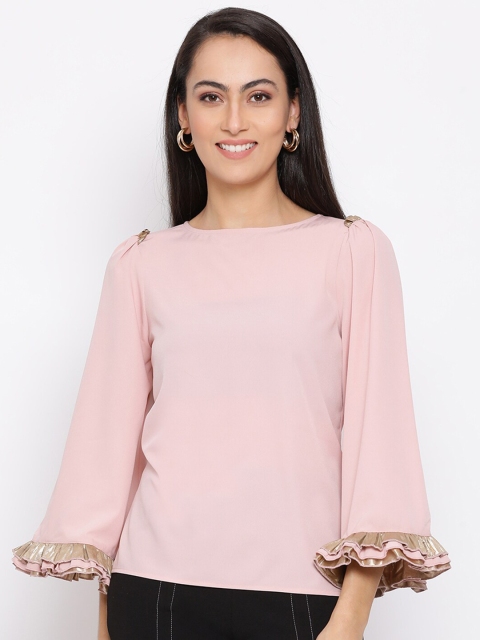 

DRAAX Fashions Pink Regular Top