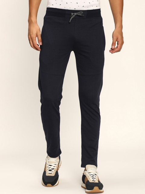 

V2 Value & Variety Men Navy Blue Solid Track Pants