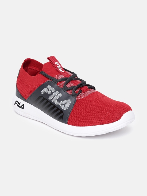 

FILA Men Red Mesh Running Shoes