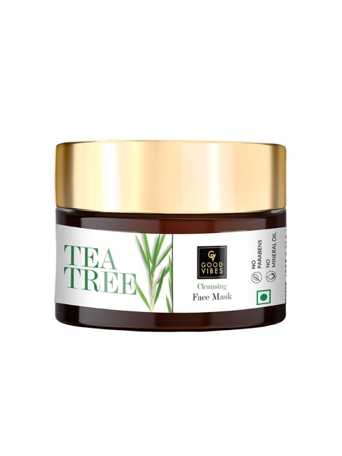 

Good Vibes Cleansing Mask - Tea Tree (50 g), Transparent