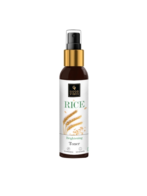 

Good Vibes Rice Brightening Toner - 120 ml, Transparent