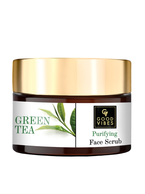

Good Vibes Purifying Face Scrub - Green Tea 50 g, Transparent