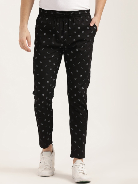 

V2 Value & Variety Men Black Printed Lounge Pants