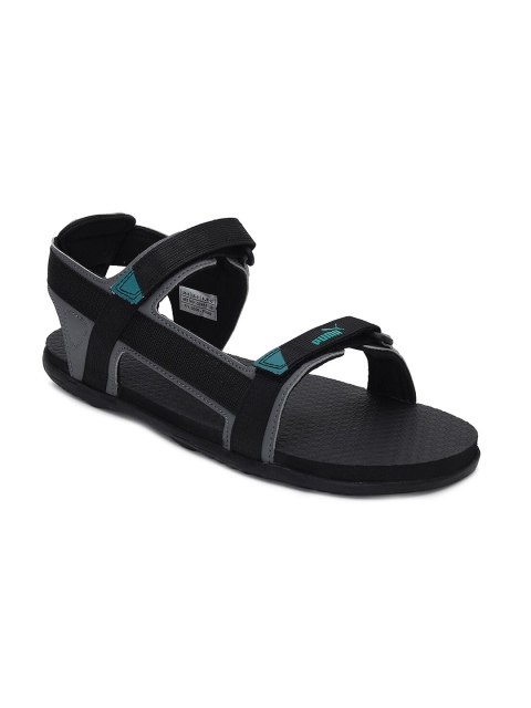 

Puma Men Black Comfort Sandals
