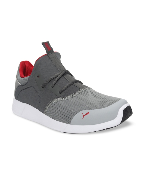 

Puma Men Grey Textured Trekking Shoes