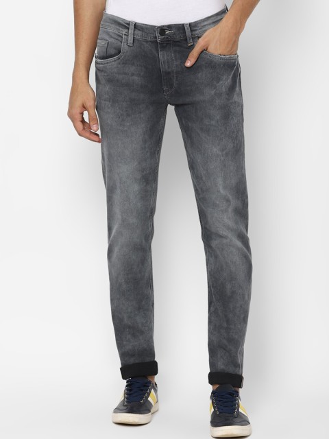 

Allen Solly Sport Men Grey Skinny Fit Heavy Fade Jeans