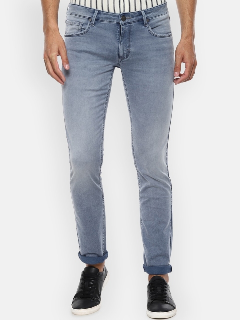 

Louis Philippe Jeans Men Blue Slim Fit Heavy Fade Jeans