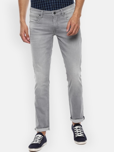 

Louis Philippe Jeans Men Grey Heavy Fade Jeans