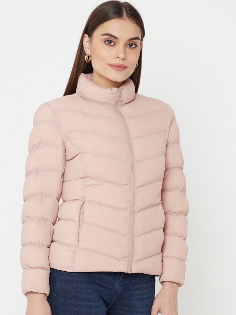 

METTLE Women Pink Puffer Jacket