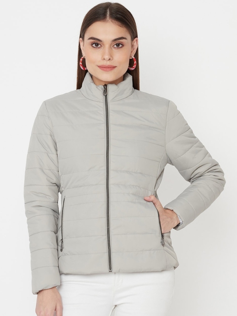 

METTLE Women Grey Puffer Jacket
