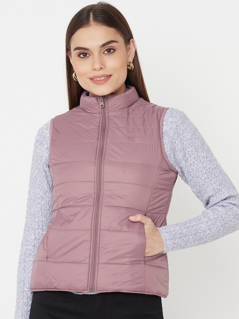 

METTLE Women Pink Padded Jacket